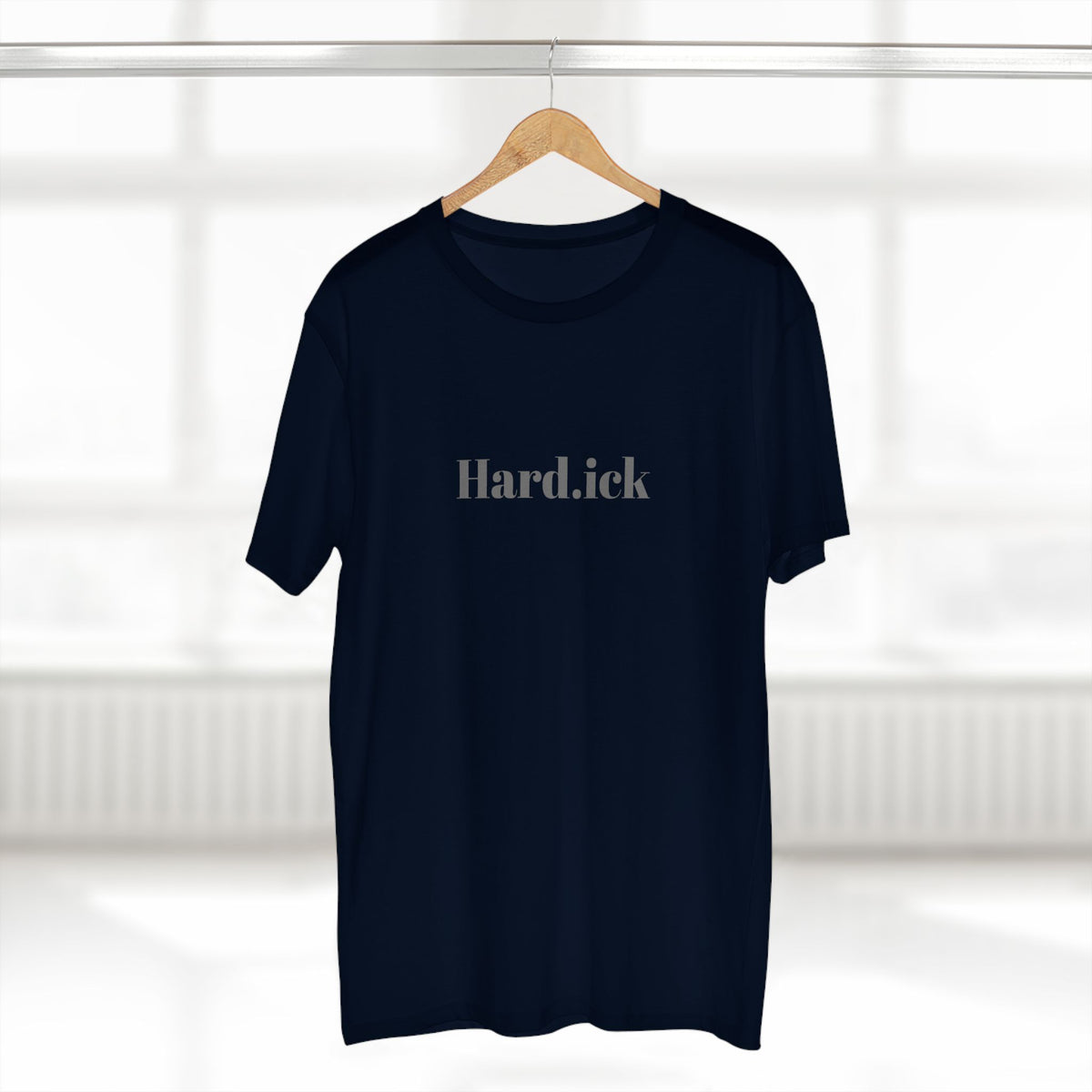"Hard.ick" Graphic T-Shirt — Comfy Funny Statement Tee. Cut off the sleeves for extra umph.