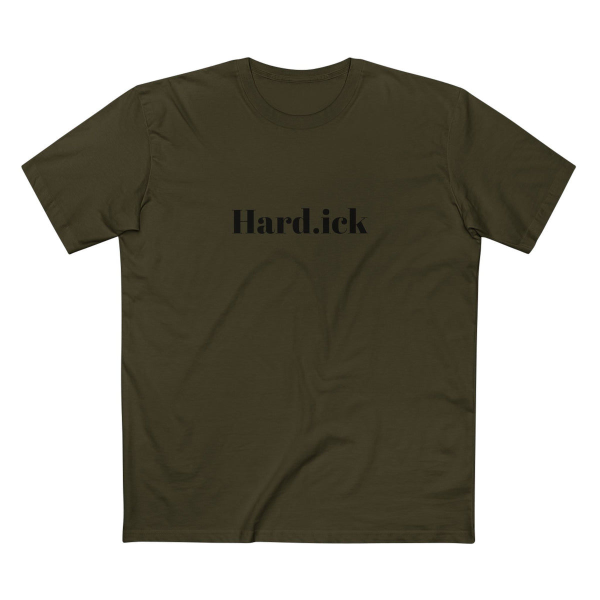 "Hard.ick" Graphic T-Shirt — Comfy Funny Statement Tee. Cut off the sleeves for extra umph.