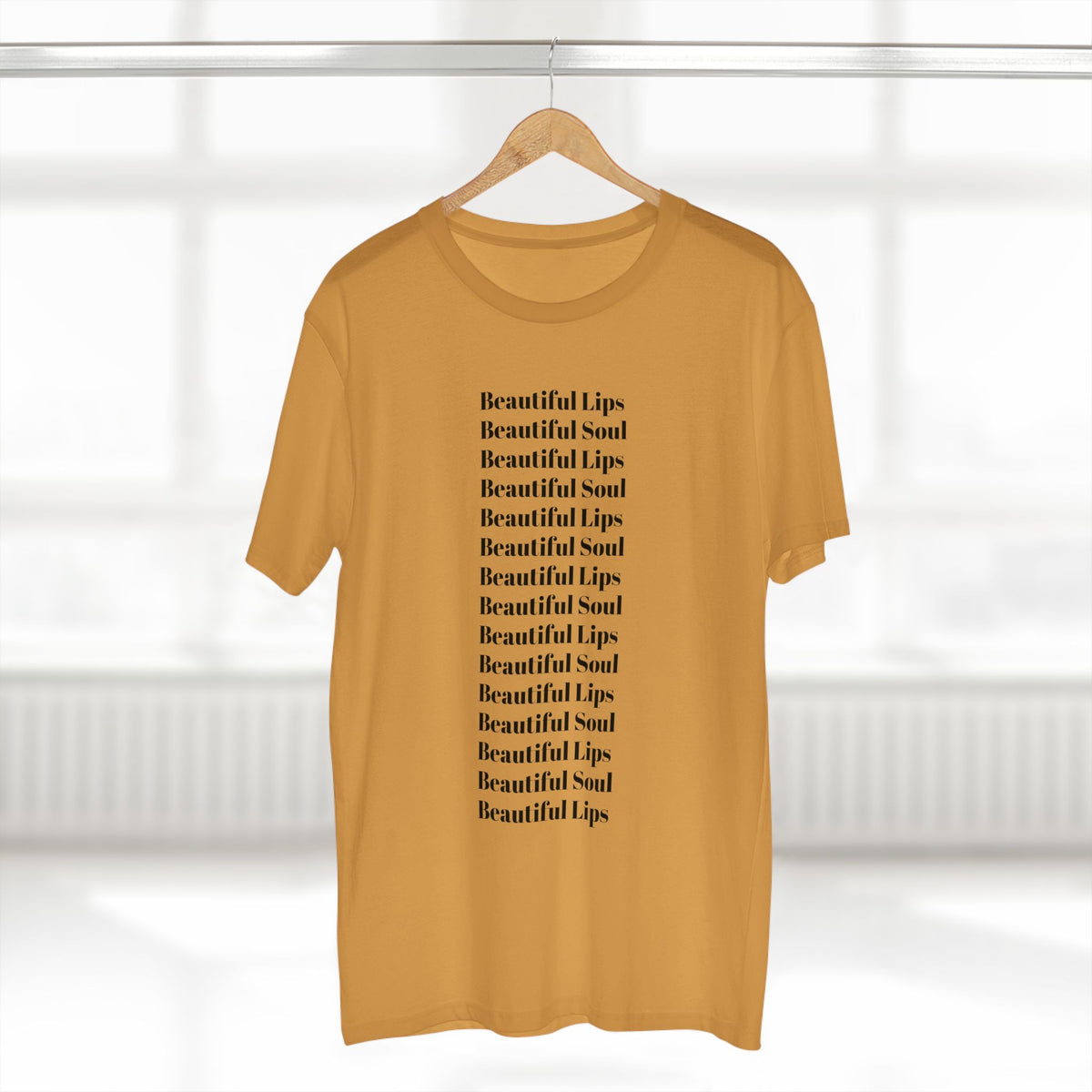 Beautiful Lips Beautiful Soul Graphic T-Shirt — Comfy Funny Statement Tee. Cut off the sleeves for extra umph.