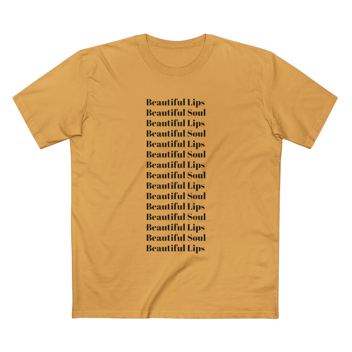 Beautiful Lips Beautiful Soul Graphic T-Shirt — Comfy Funny Statement Tee. Cut off the sleeves for extra umph.