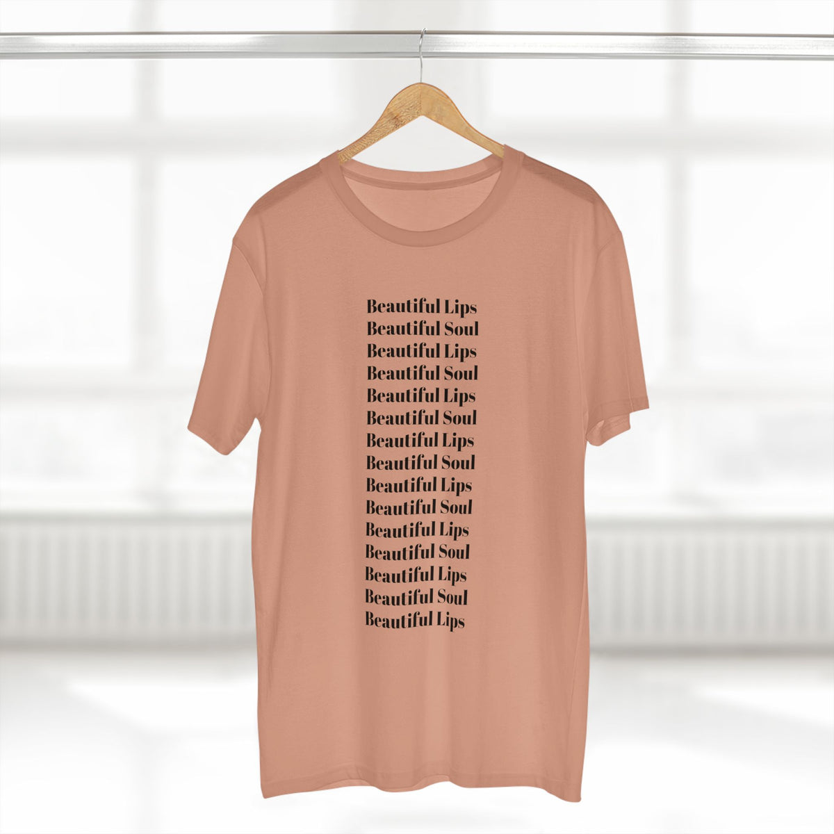 Beautiful Lips Beautiful Soul Graphic T-Shirt — Comfy Funny Statement Tee. Cut off the sleeves for extra umph.