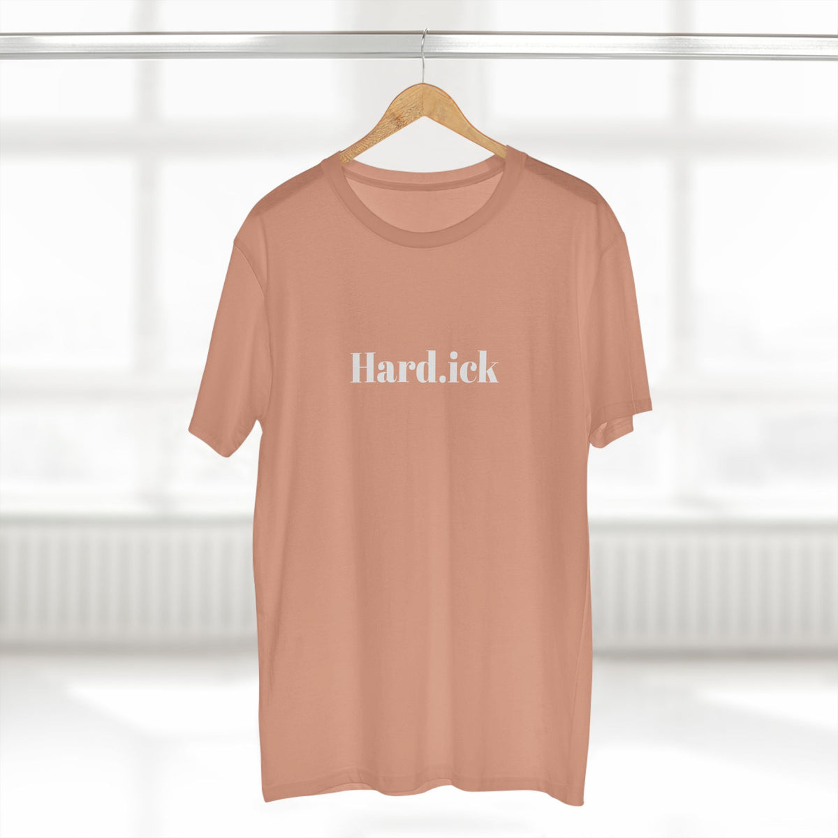 "Hard.ick" Graphic T-Shirt — Comfy Funny Statement Tee. Cut off the sleeves for extra umph.