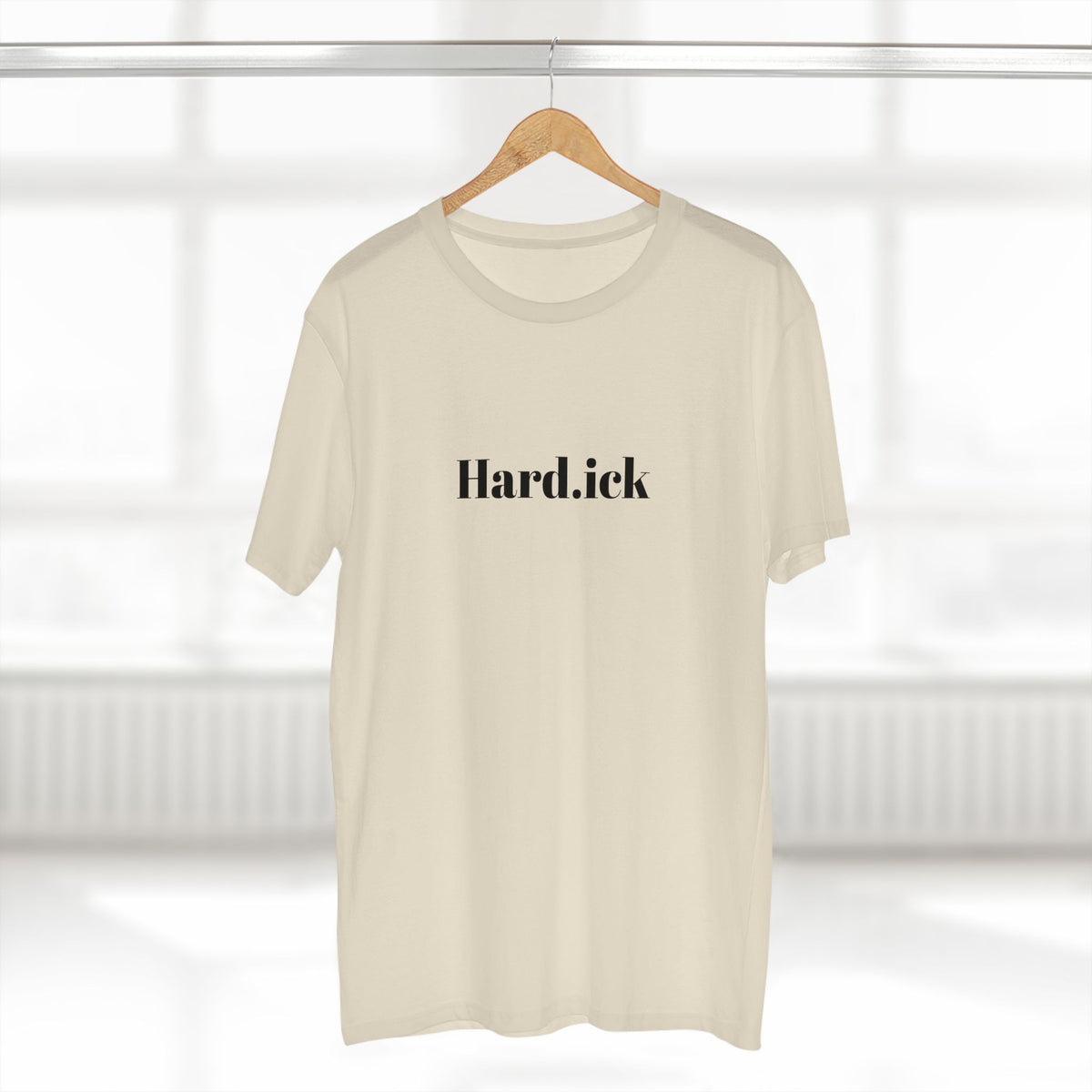 "Hard.ick" Graphic T-Shirt — Comfy Funny Statement Tee. Cut off the sleeves for extra umph.