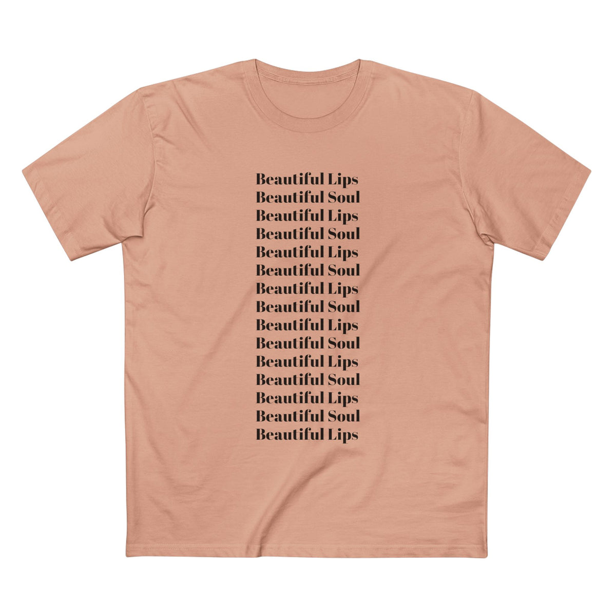 Beautiful Lips Beautiful Soul Graphic T-Shirt — Comfy Funny Statement Tee. Cut off the sleeves for extra umph.