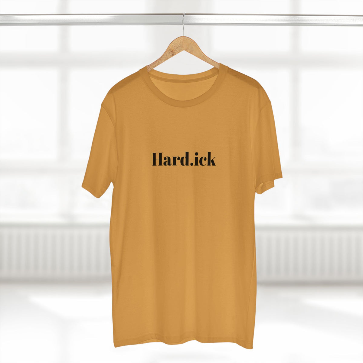 "Hard.ick" Graphic T-Shirt — Comfy Funny Statement Tee. Cut off the sleeves for extra umph.