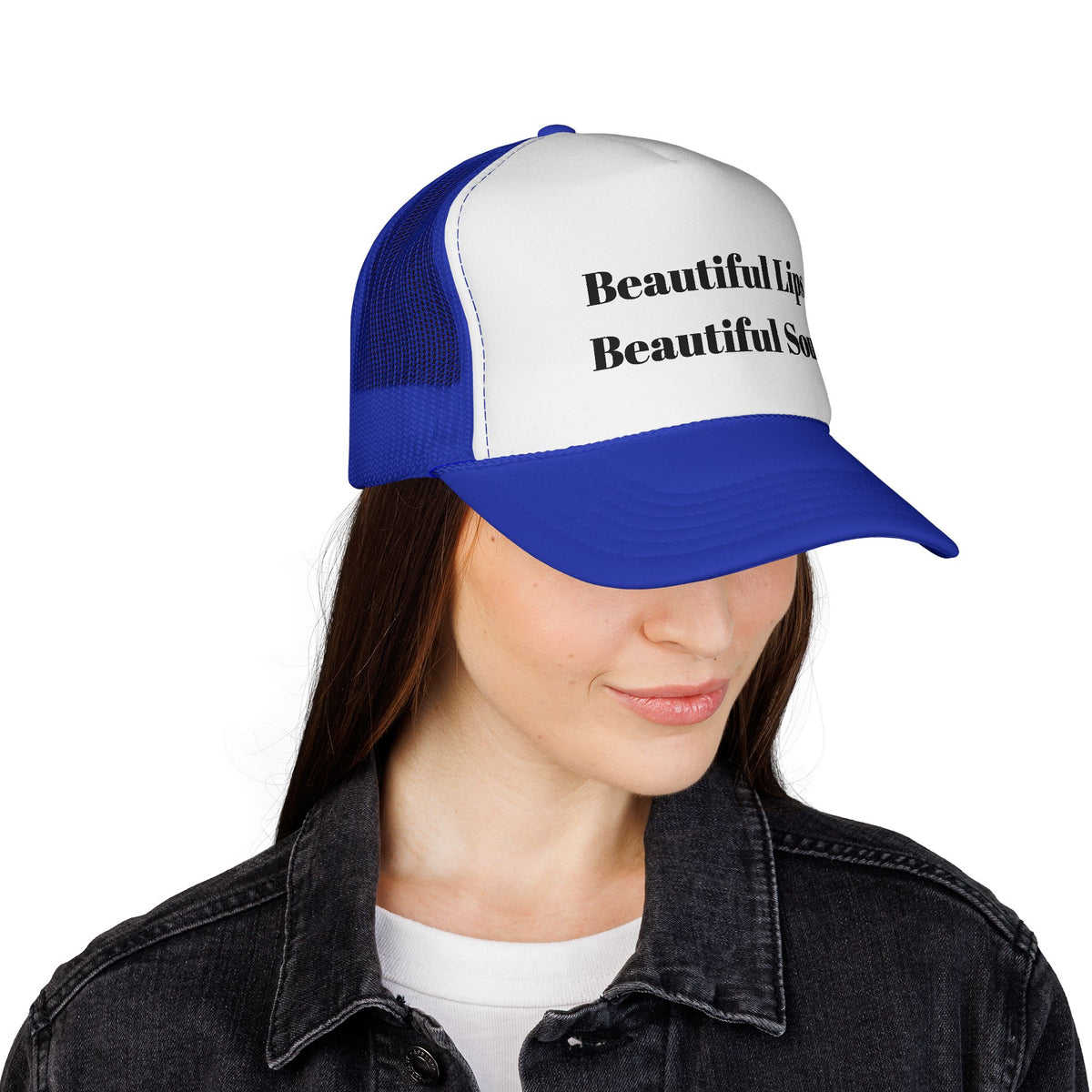 Beautiful Lips Beautiful Soul Trucker Caps