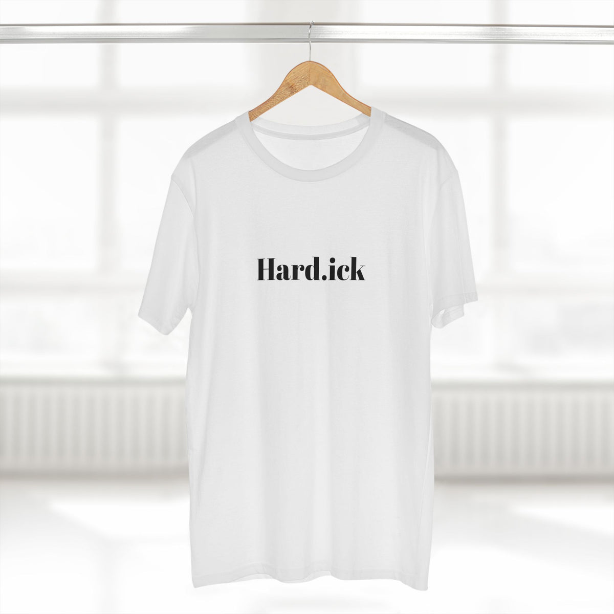 "Hard.ick" Graphic T-Shirt — Comfy Funny Statement Tee. Cut off the sleeves for extra umph.