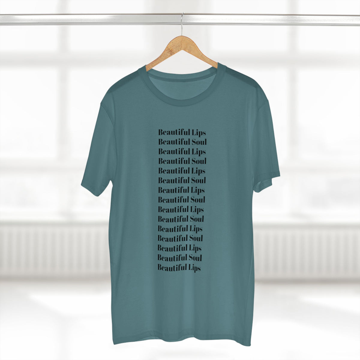 Beautiful Lips Beautiful Soul Graphic T-Shirt — Comfy Funny Statement Tee. Cut off the sleeves for extra umph.