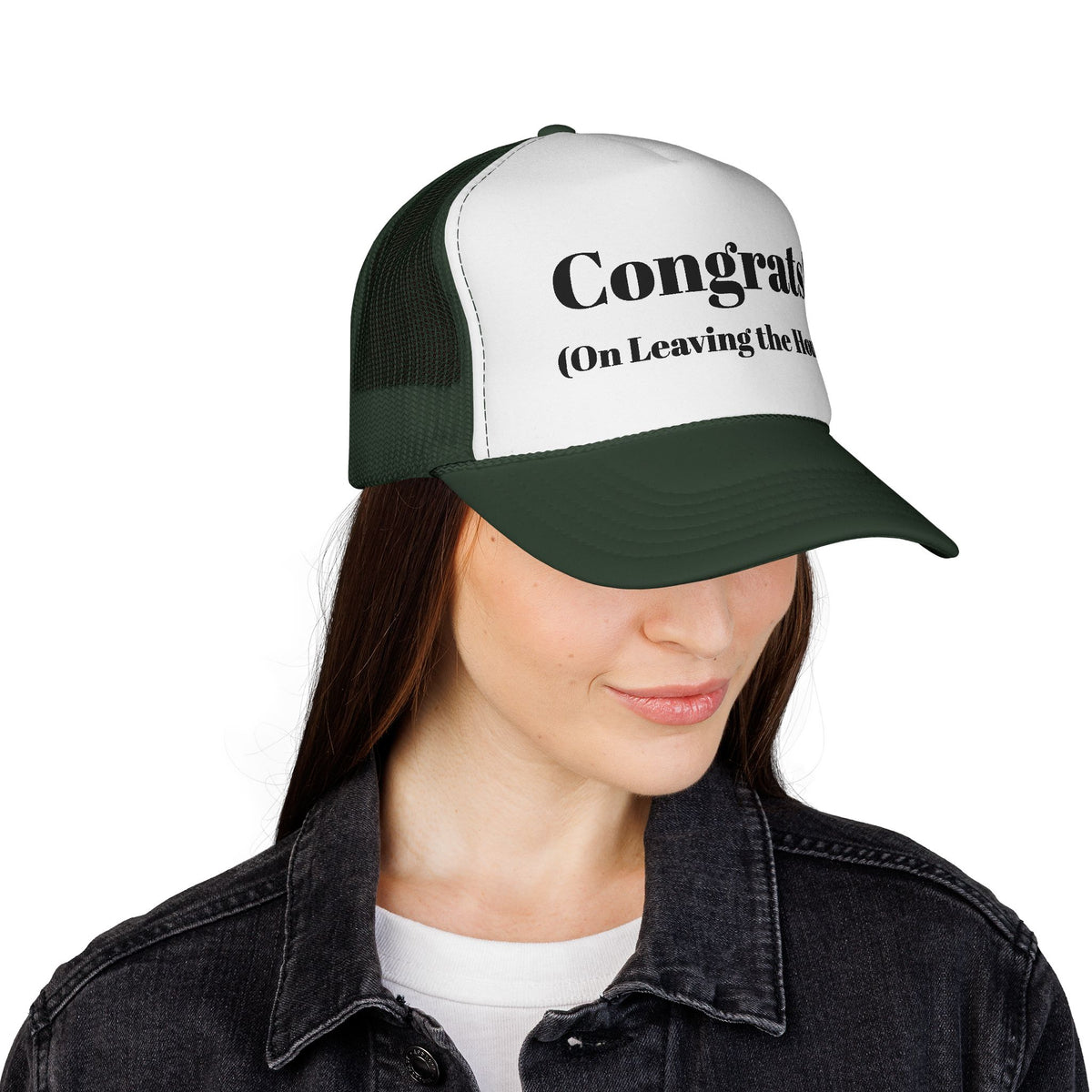 Congrats! (On Leaving the House) Trucker Cap - Choose a Color